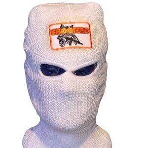 SHOOTERS  White Knit Balaclava